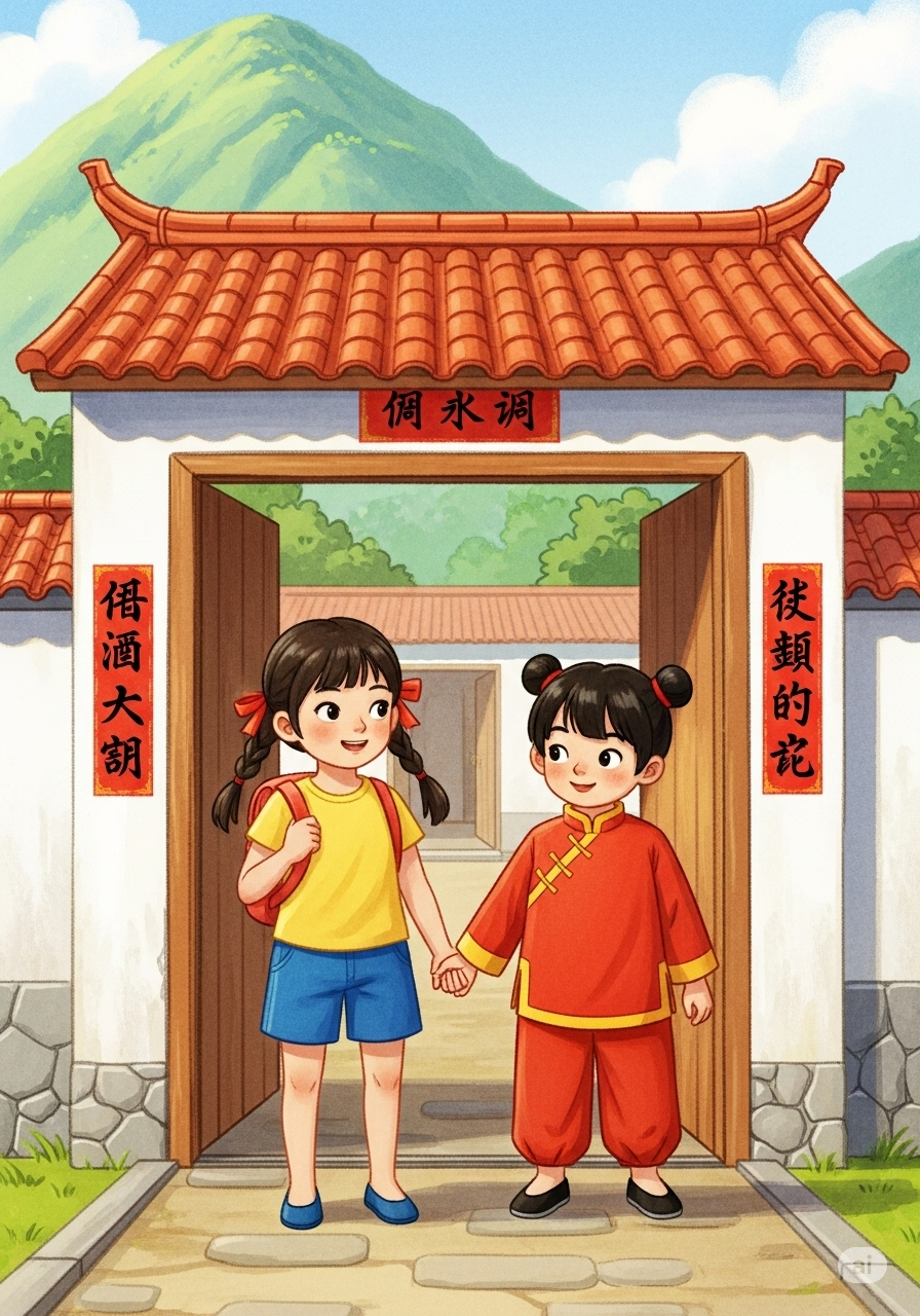 若兰和哪吒的暑假奇遇 - 第1页